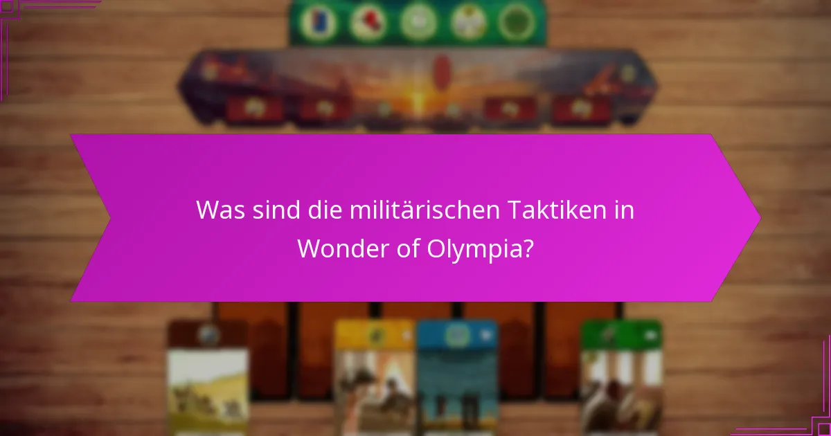 Was sind die Altersvorteile in Wonder of Olympia?
