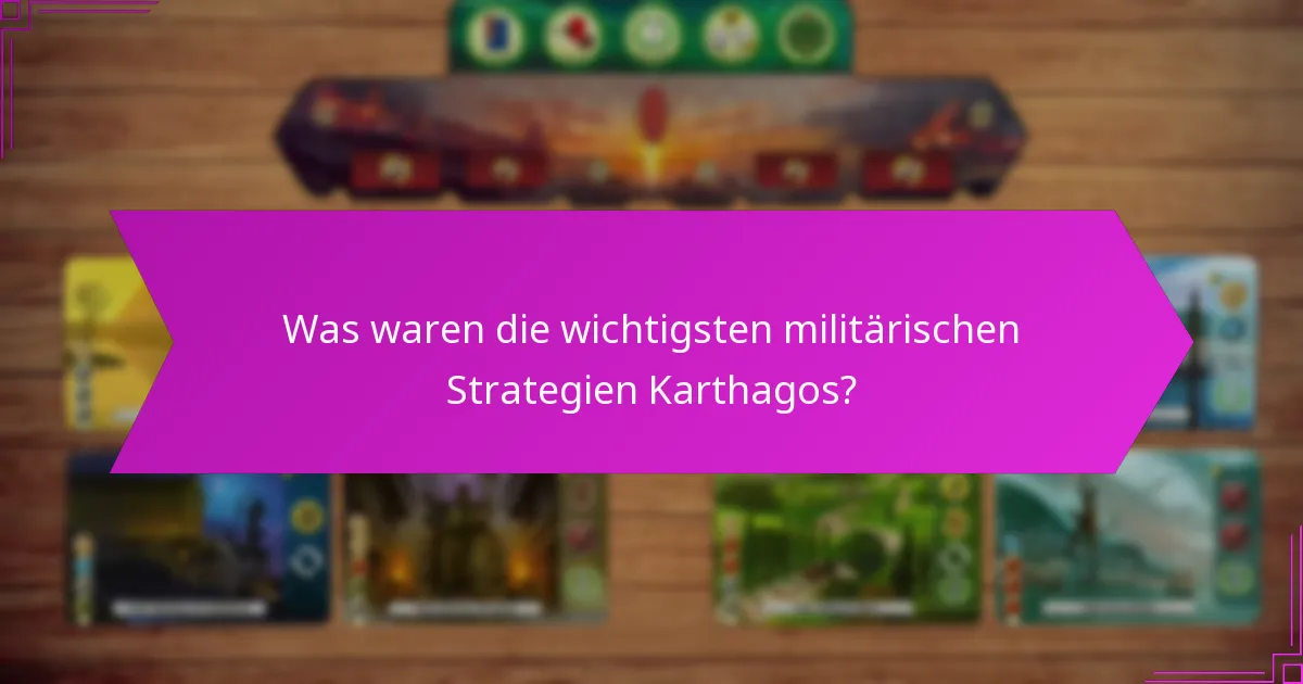 Welche Ressourcen kontrollierte Karthago für militärische Vorteile?