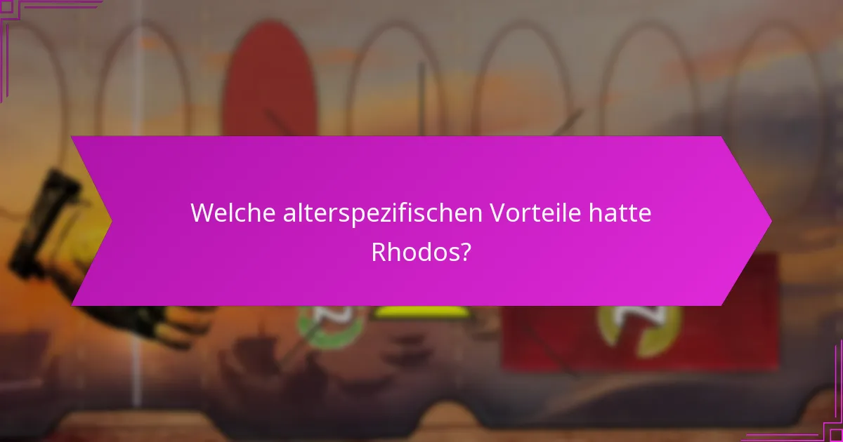 Was sind die wichtigsten Lektionen aus den maritimen Strategien von Rhodos?