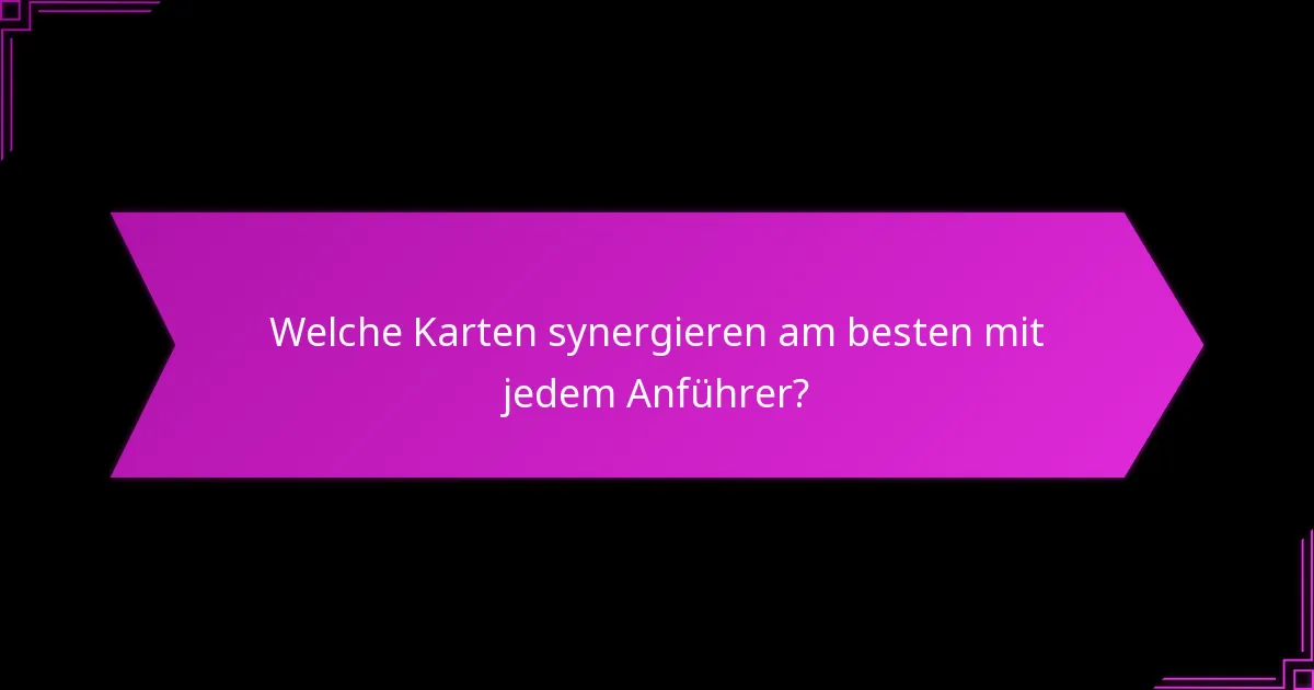 Was sind die wettbewerbsfähigen Vorteile der Nutzung von Anführern im Gameplay?